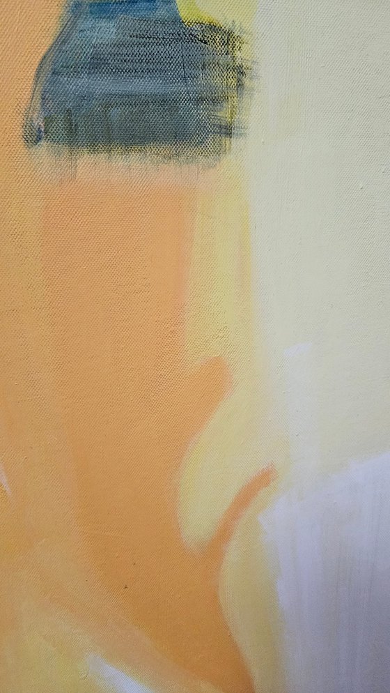 Yellow beat #6 abstraction