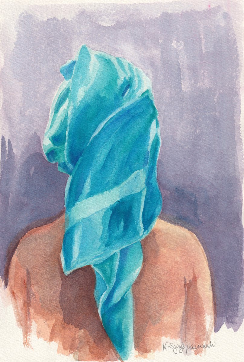 Towel I by Krystyna Szczepanowski
