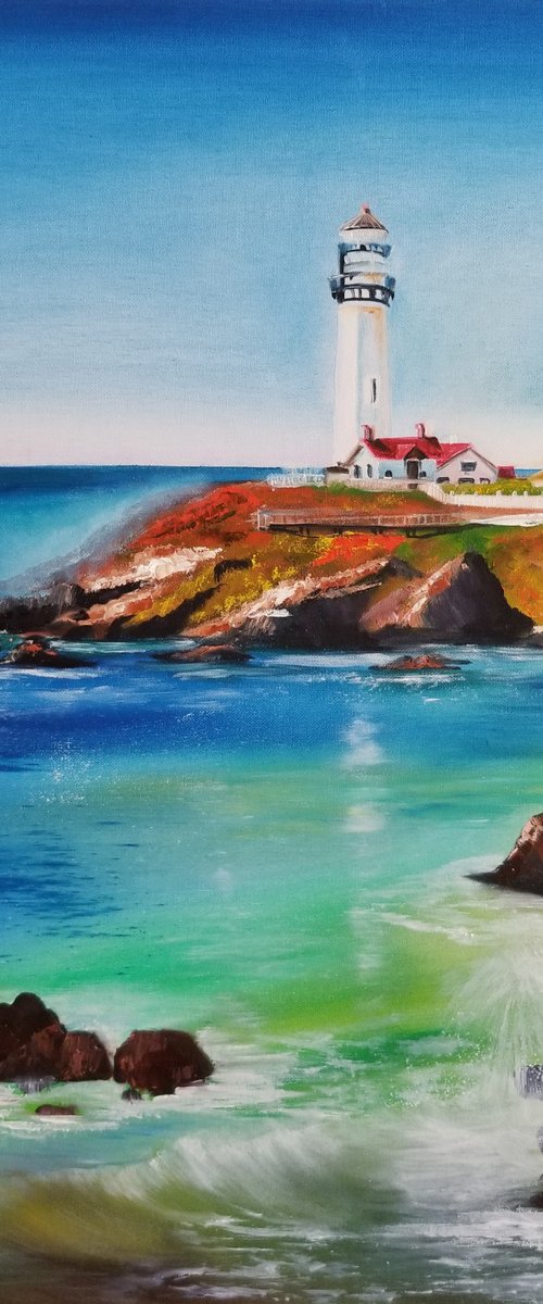 Pigeon Point Lighthouse by Alexandra Tomorskaya/Caramel Art Gallery