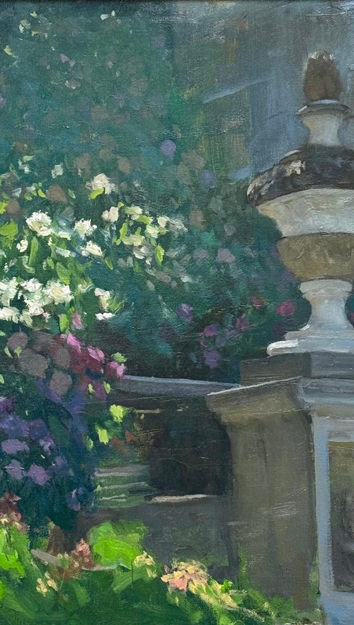 Hydrangeas at the Villa by Alex James Long
