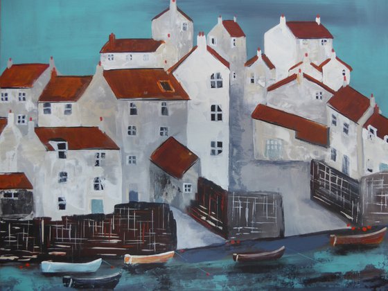 Staithes, boats