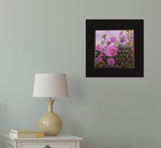 Purple Rose of Sharon Blossoms