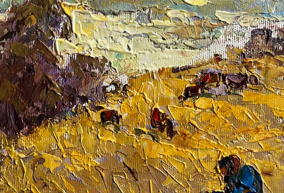Autumn golden fields