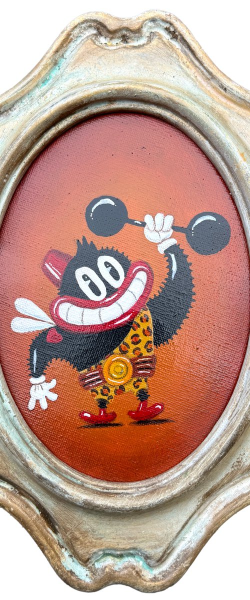 897 - STRONGFLY (Weightlifter Fly) by Paolo Andrea Deandrea