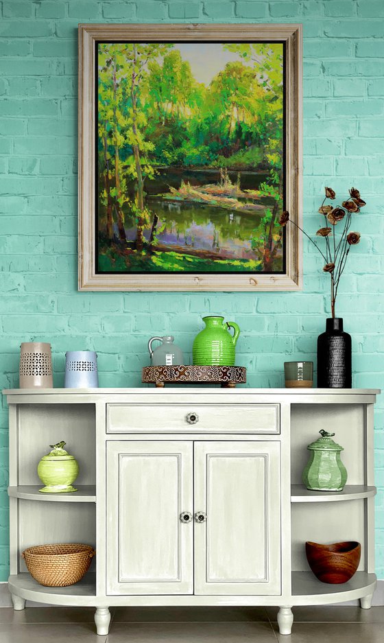 Summer greenery