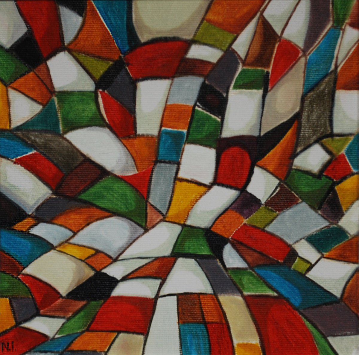 Quilt No.2 By Nikola Ivanovic, 10 X 10, Artwork For Sale On Artfinder