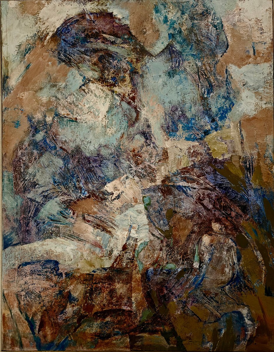Echoes Of What We Keep By Tatiana Hellum, 32 X 39, Artwork For Sale On Artfinder