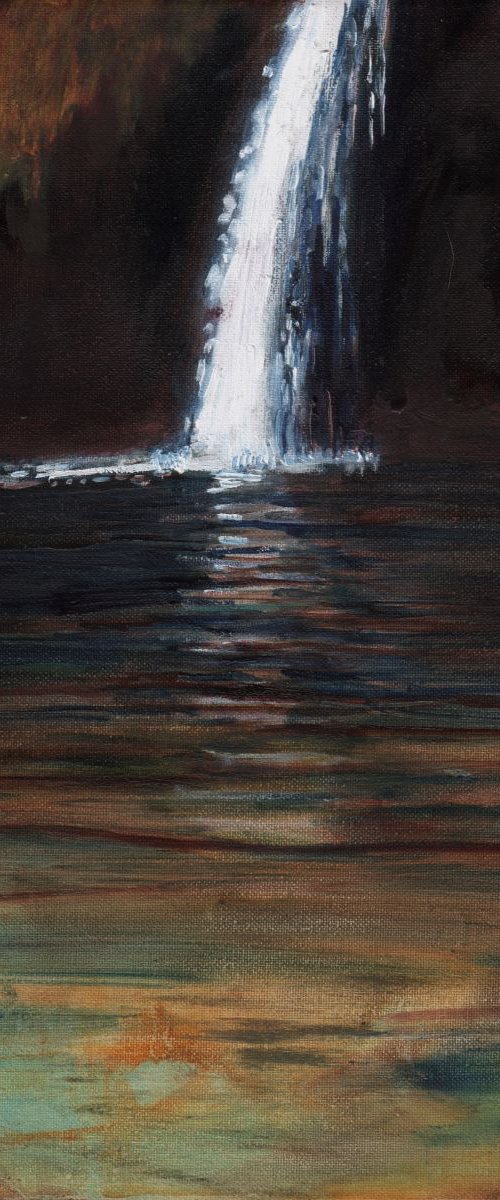 Waterfall III by Helen  White