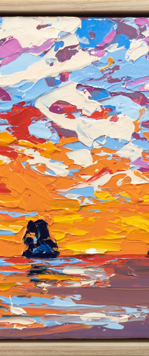 Sunset Sea 2 by Joseph Villanueva