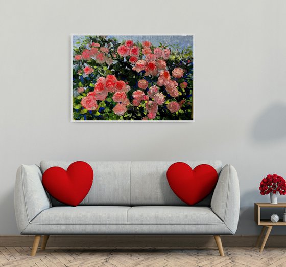 Roses in Bloom