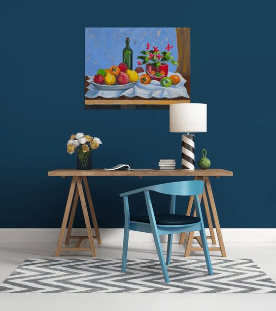 Still life with flowers