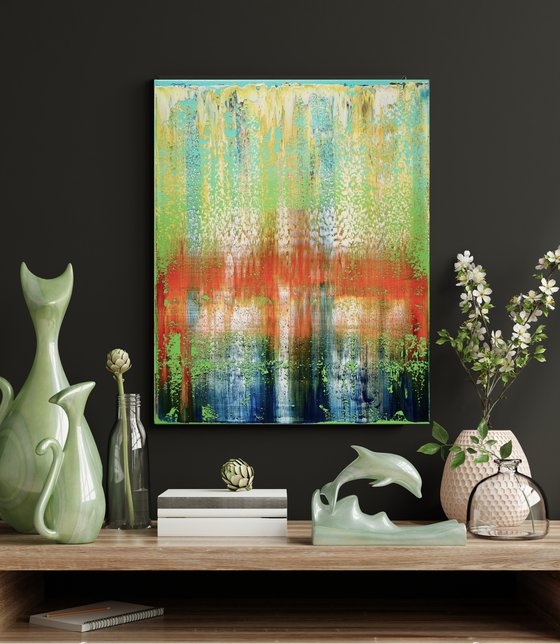 Abstract landscape Original abstract painting Abstract oil painting Canvas art