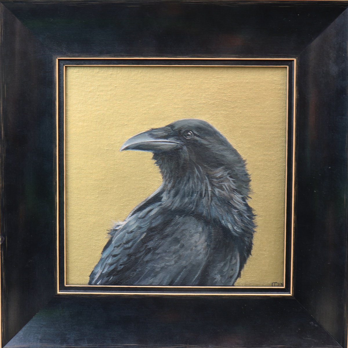 Raven in Gold by Alex Jabore