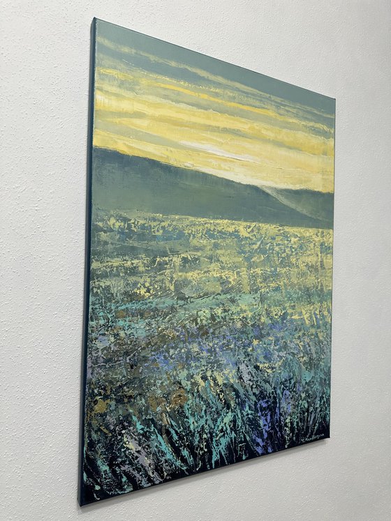 Field at Sunrise A26 50x70cm