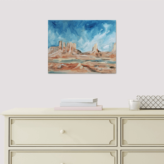 Landscape - Desert - "Monument Valley"