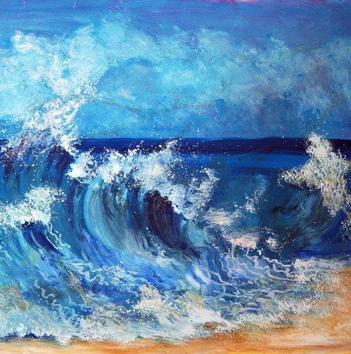 Wave #1 by Julia  Rigby