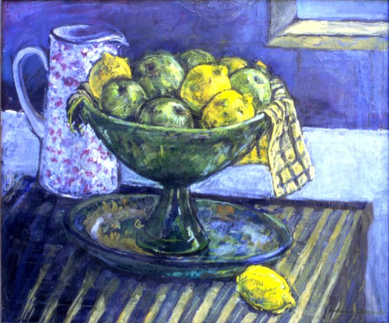 Apples and Lemons still life