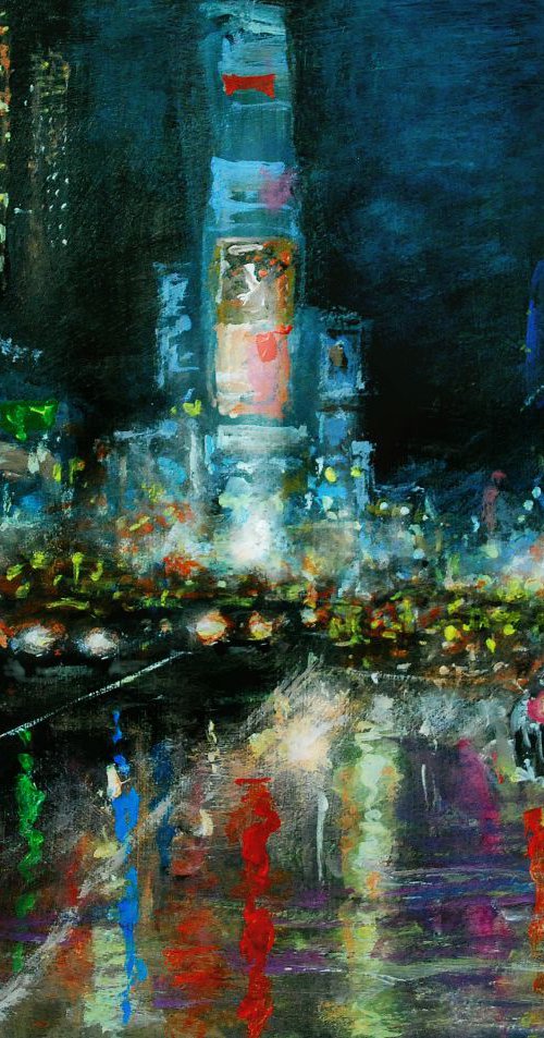 New York in night12 by Vishalandra Dakur