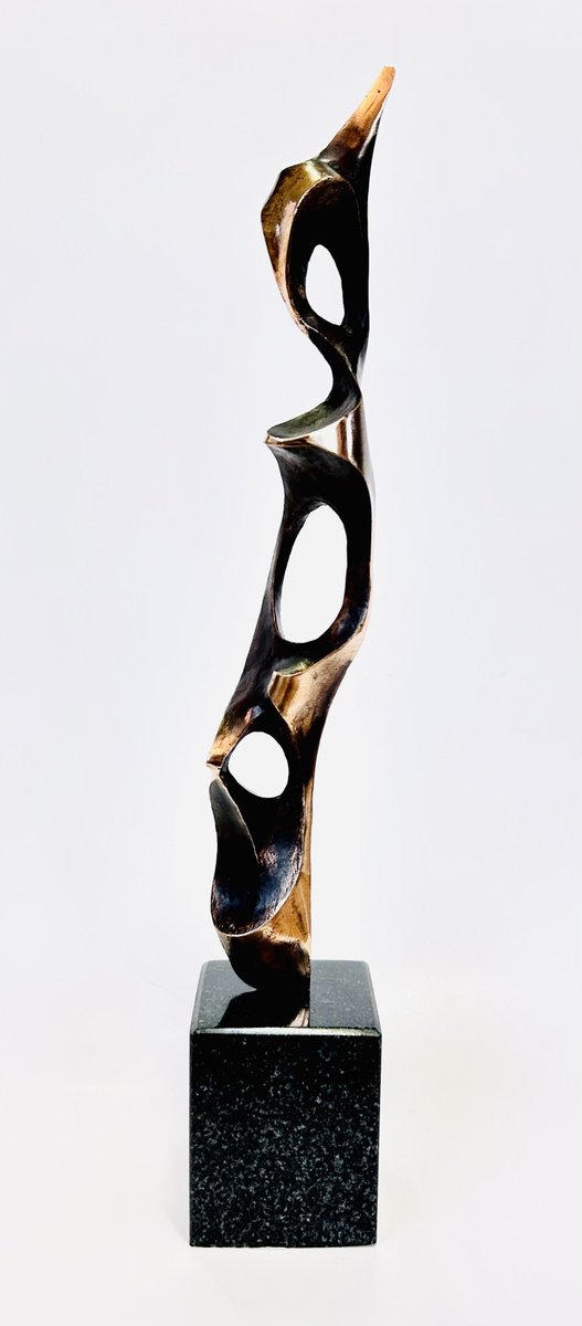 Expressive Bronze Sculpture , Spirit Of Dance, No 4/7 By Gor Avetisyan, 3 X 20, Artwork For Sale On Artfinder