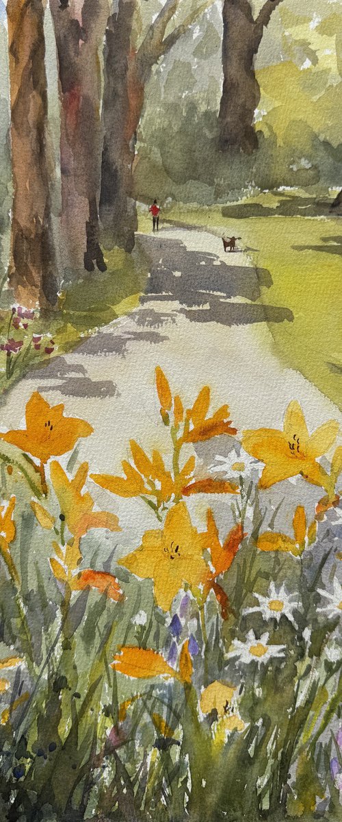 Hamburg Park by Shelly Du