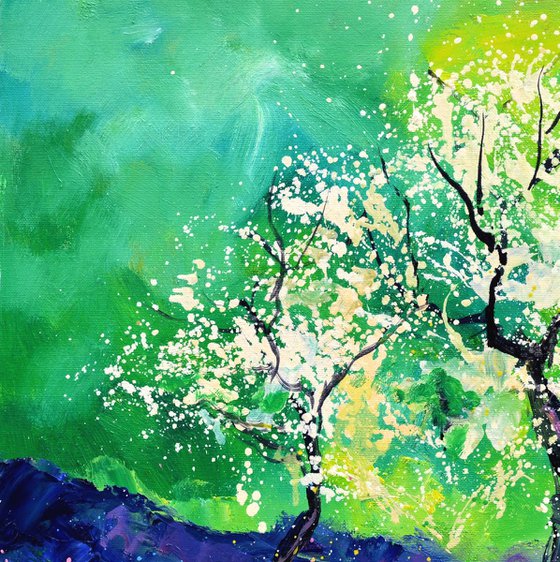 Appletree in blossom