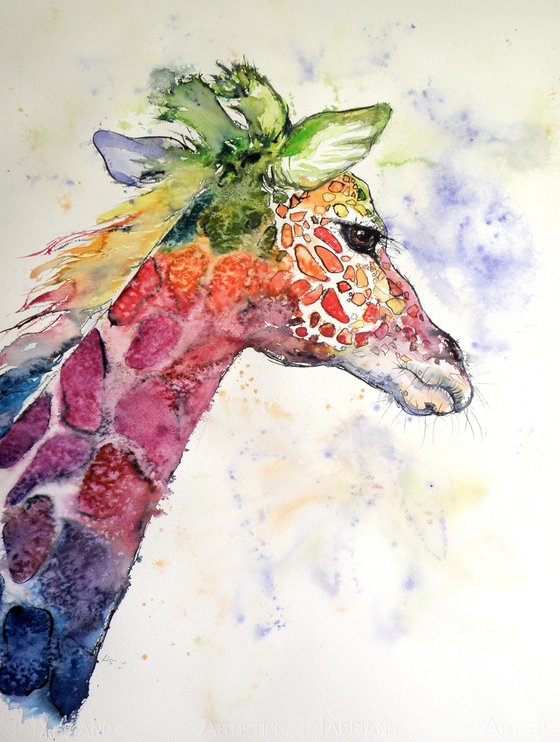 Funny giraffe