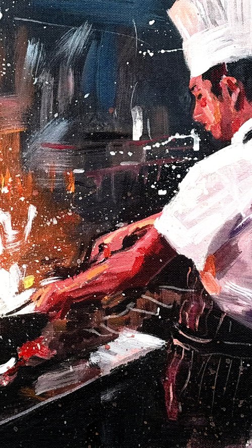 Artist of Flames by Paul Cheng