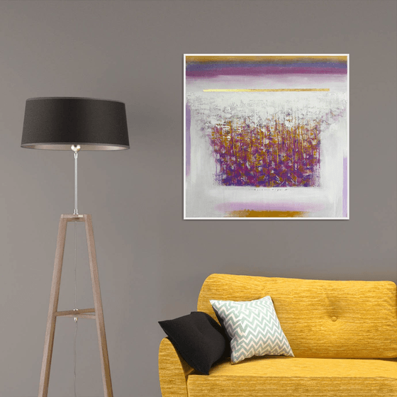Golden Rhythm_36"X36"