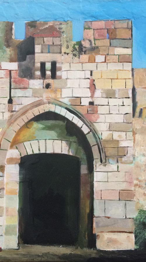 Jerusalem, Jaffa Gate by Andrew  Reid Wildman