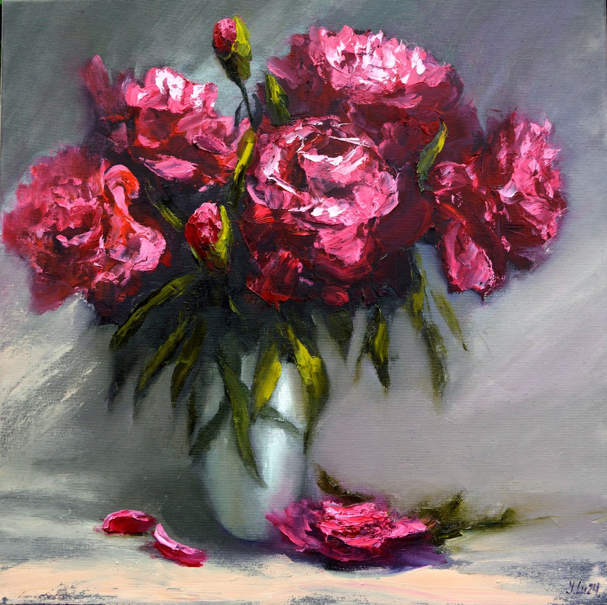 Peony expression by Elena Lukina