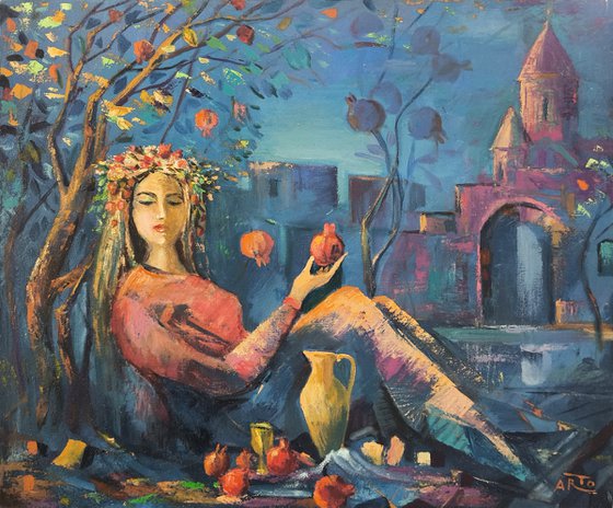 Under the Pomegranate Tree