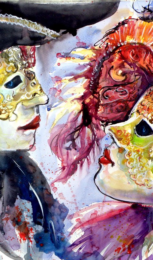 Venice carnival by Kovács Anna Brigitta