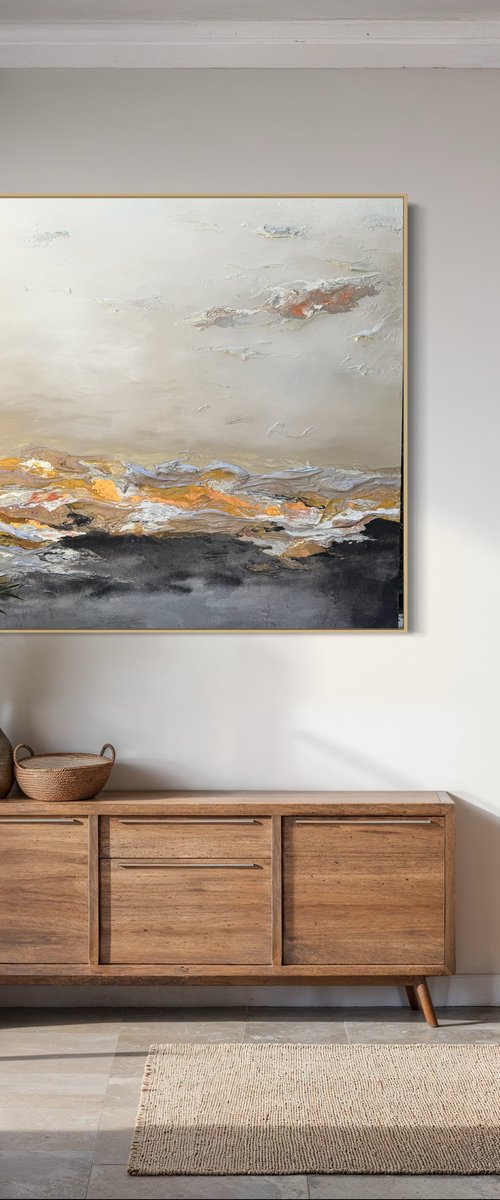 Poetic Landscape - Bronze by Daniela Pasqualini
