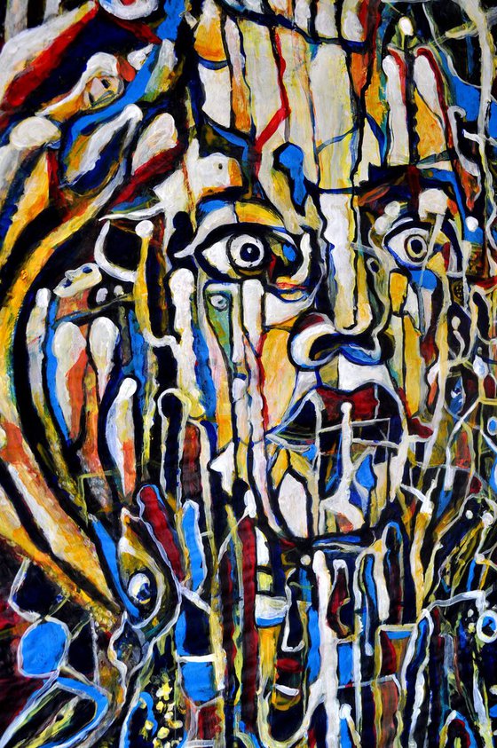 Abstract Portrait Beethoven