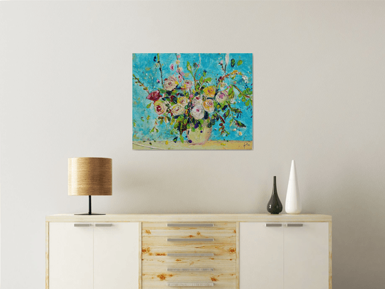 Summer Bouquet 21 30x24in (~76x60cm)