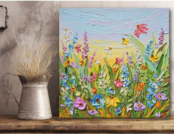 Flourish of Summer - Floral Painting