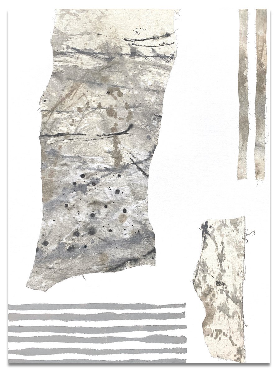 Abstract Painting By Cristina Dalla Valentina, 24 X 31, Free Thoughts /7, Original Artwork