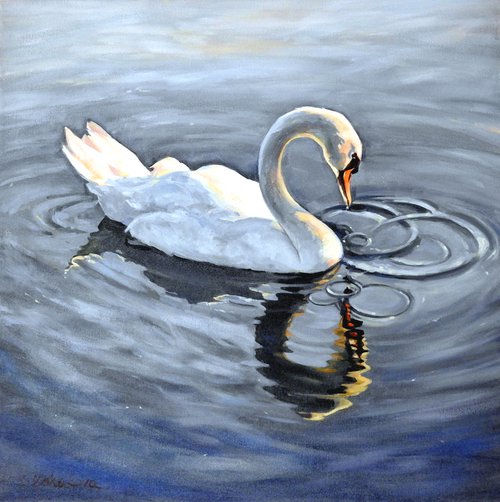 Swan SALE by Irina Ushakova