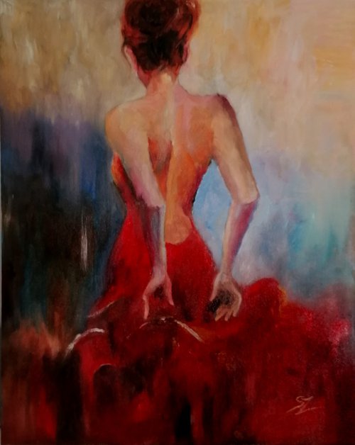 Flamenco Dancer 241 by Susana Zarate