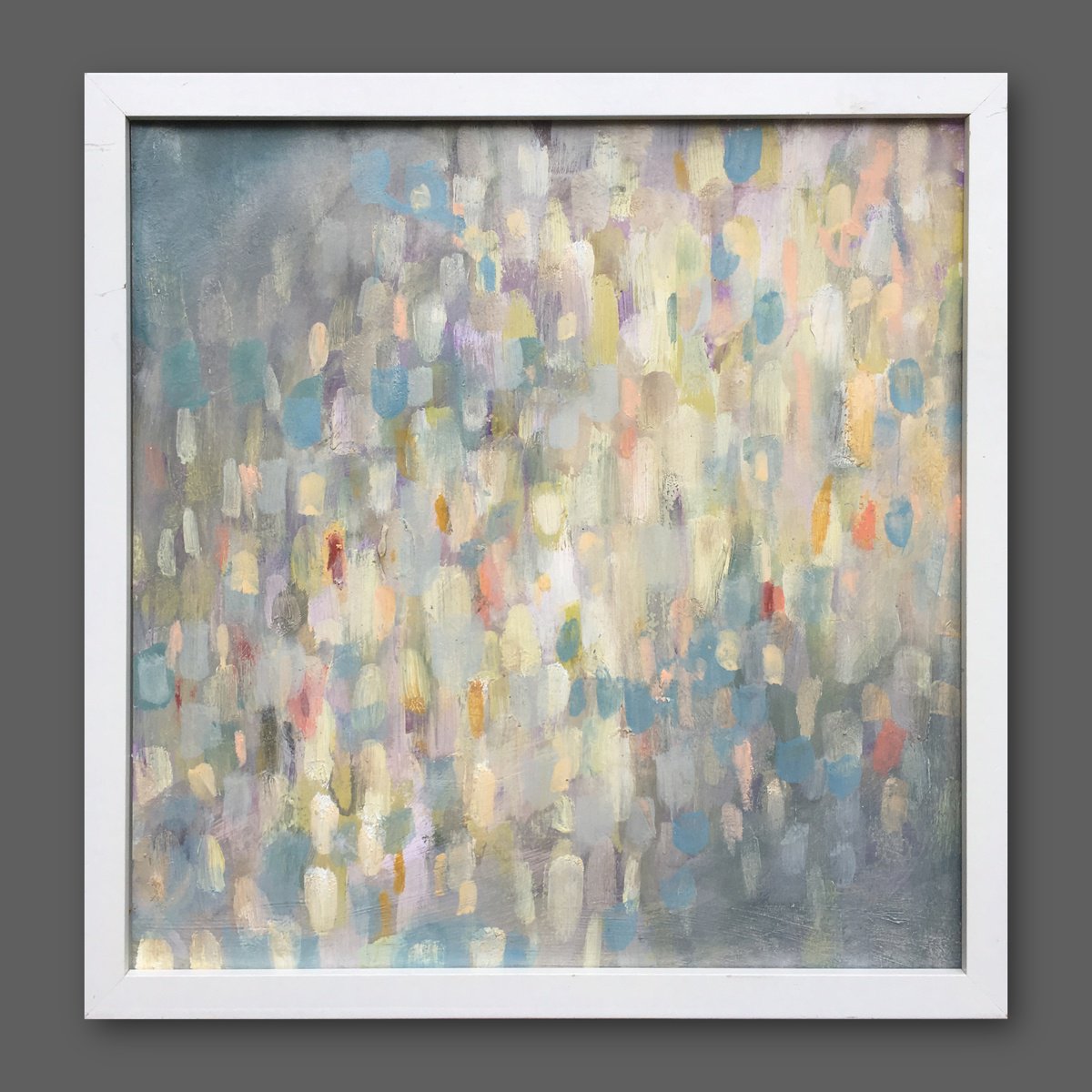 Impressionistic Landscape Oil Painting By Guy Pickford, 13 X 13, Clearing, Original Artwork