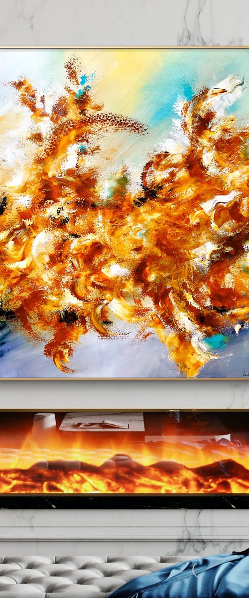 Stillness by the Fire by Andrada Anghel