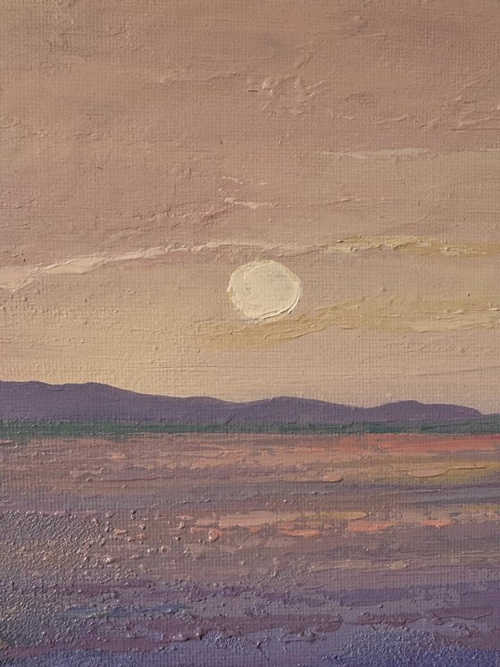 Blushing lavender morning