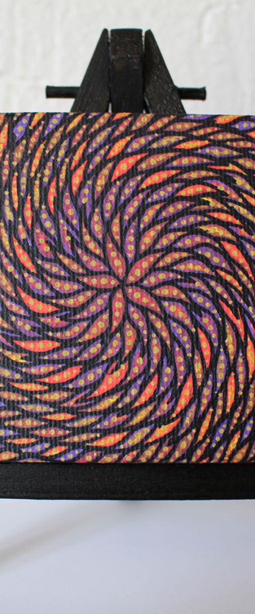 Floral spiral by Jonathan Pradillon