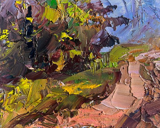 Road to the Autumn Forest