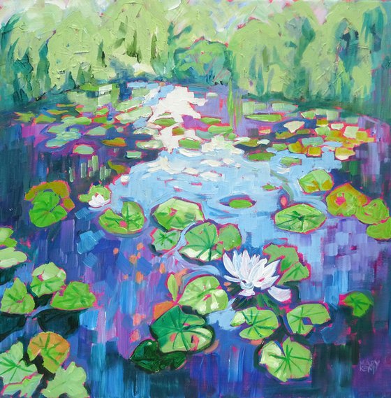 Waterlilies and Willows