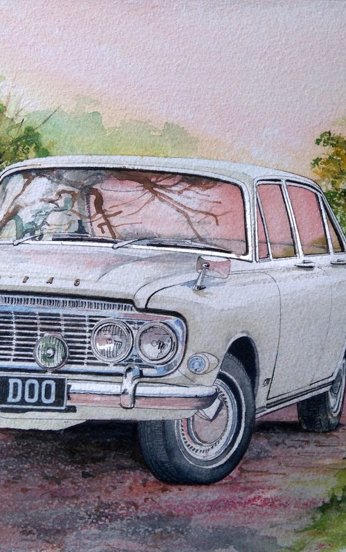 SOLD A Mark 3 Z Car Ford Zodiac by John Lowerson
