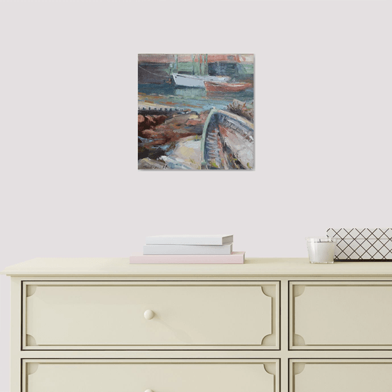 An old beauty, plein air