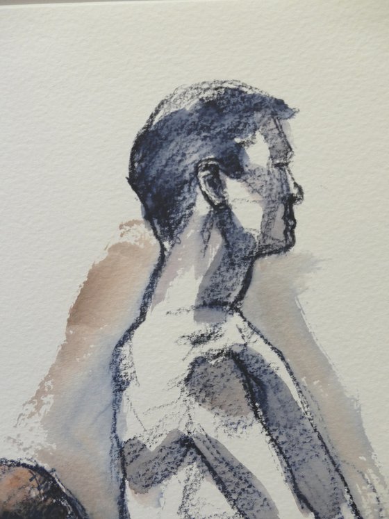 male nude 2 poses