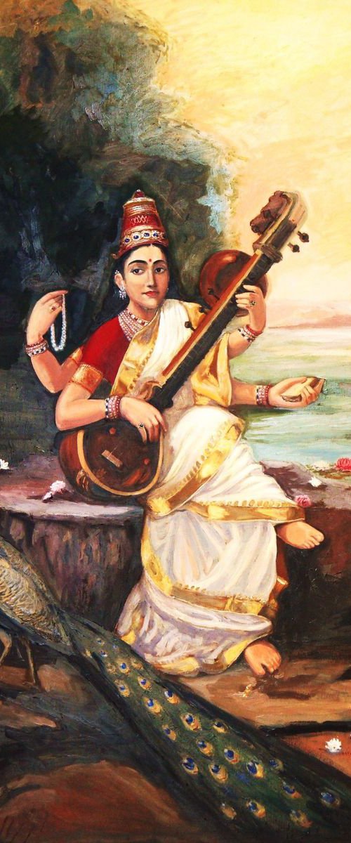 Saraswati - Goddess of Learning by Arun Prem