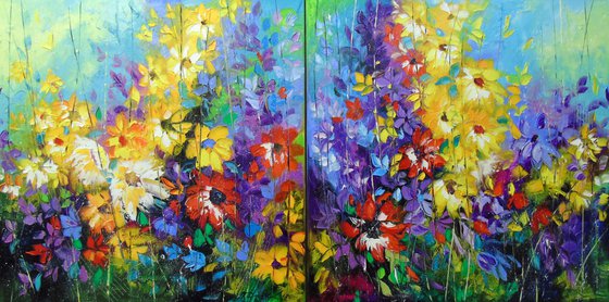 Bright melody 140x70cm